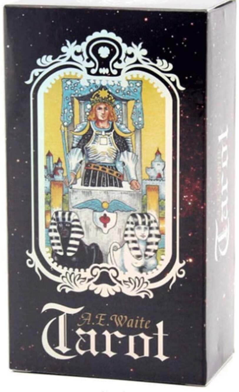 A.E. Waite Holographic 78-Card Tarot Deck